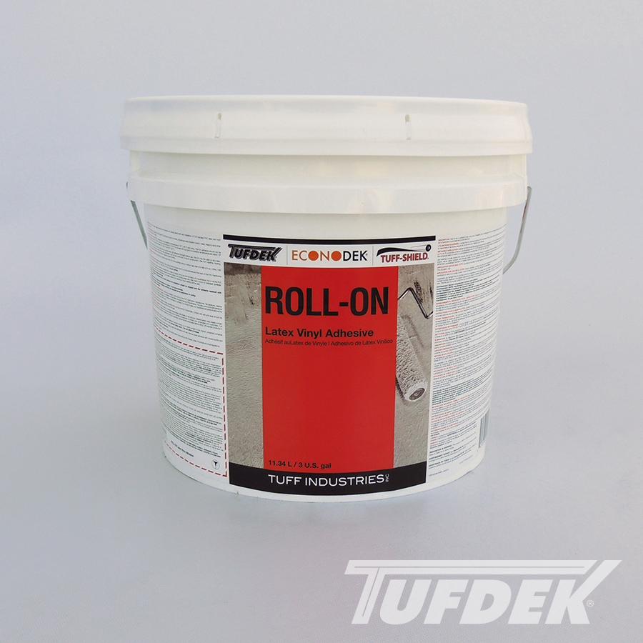Roll On Vinyl Decking Adhesive for Tufdek Waterproof Decks