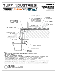 TD-02B-DeckEdgeWithGutter TD-02-B-Deck Edge with Gutter