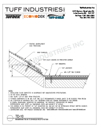 TD-10-TieInWithShingleRoofSystem TD-10-Tie In with Shingle Roof System