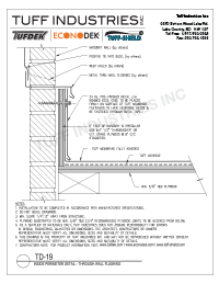 TD-19-InsideWallDetail-ThroughWallFlashing TD-19-Inside Wall Through Wall Flashing