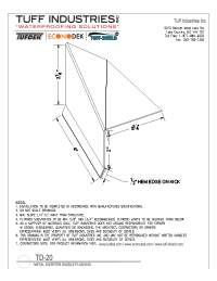 TD-20-METAL-DIVERTER TD-20-Metal Diverter
