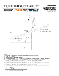 TD-26-TuffClad-InsideWallFlashing TD-26-Tuff Clad Inside Wall Flashing