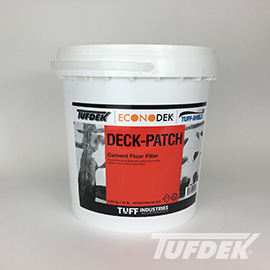 Deck Patch for PVC Membrane Installation