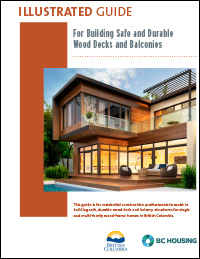 Illustrated Guide for building safe and durable wood decks and balconies