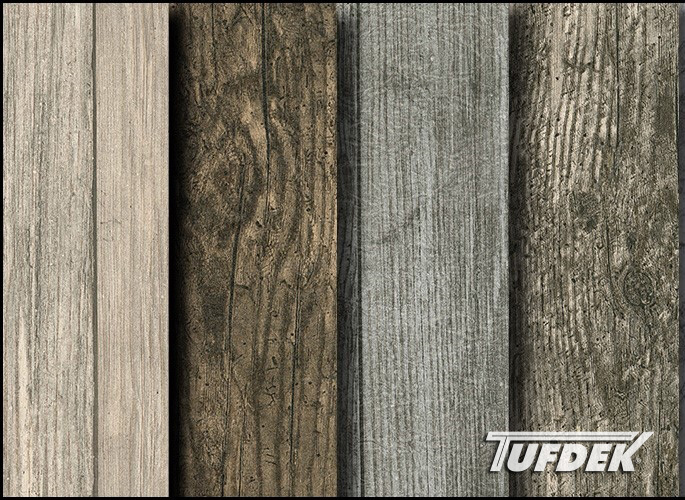 Tufdek Designer Wood Plank Decking