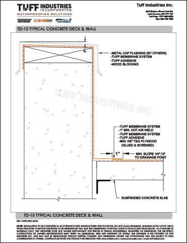 TD-13-TYPICAL-CONCRETE-DECK-&-WALL