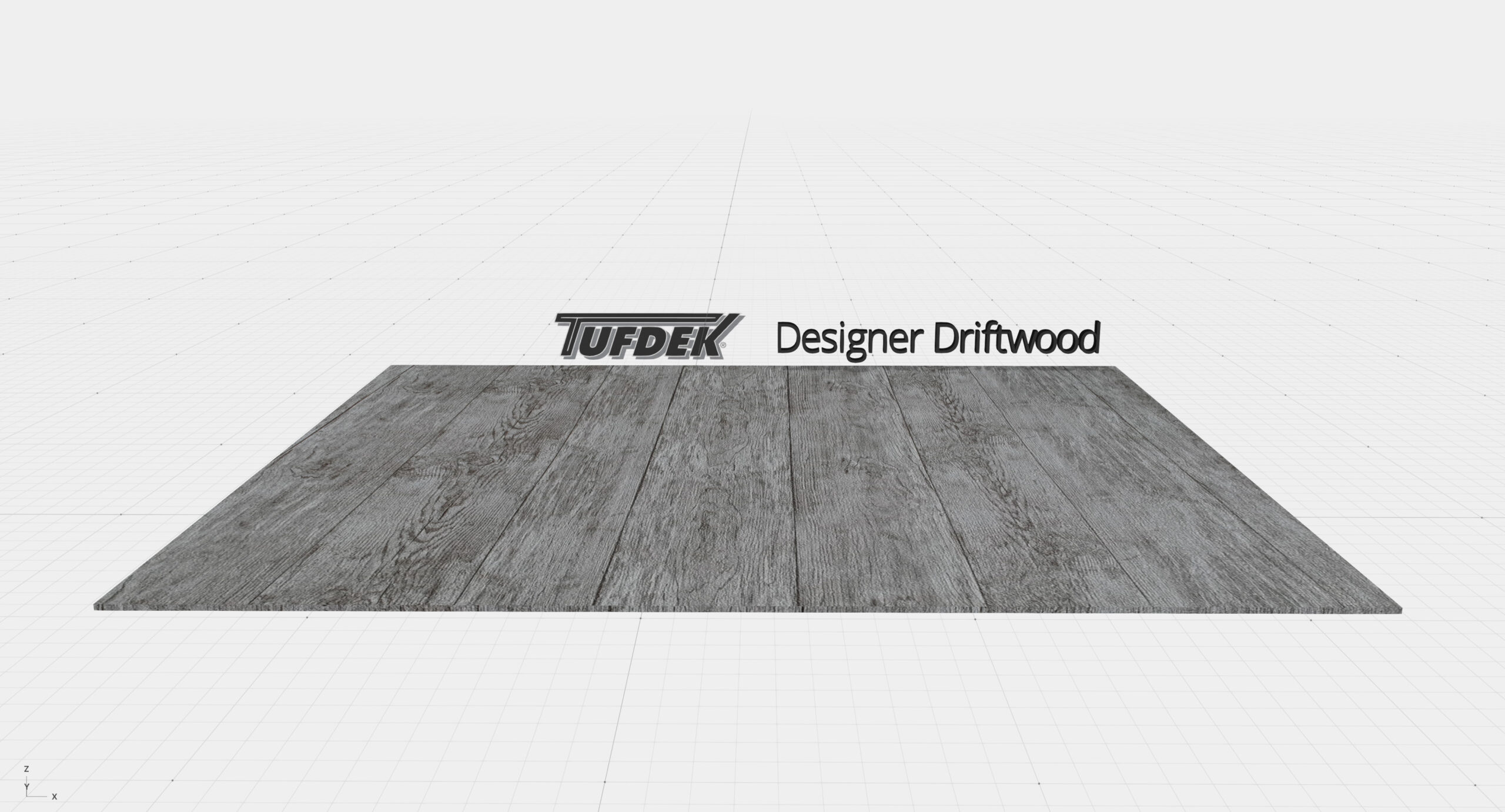 Tufdek Designer Driftwood AR vinyl sample
