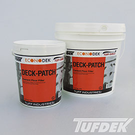 deck_patch Deck Patch for PVC Membrane Installation