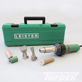 leisterhotairwelder Leister Hot Air Welder for Vinyl Decking Installation