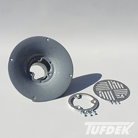 tuff-sealdrain_producthumbtufdek.com Tuff-Seal PVC Coated Vinyl Deck Drains